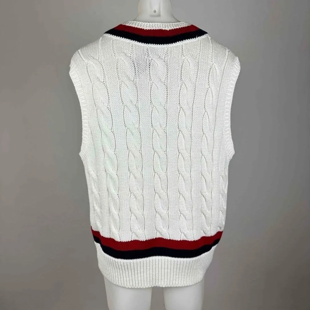 NWT Ralph Lauren Cable Knit Cricket Vest Size XL - Picture 15 of 16